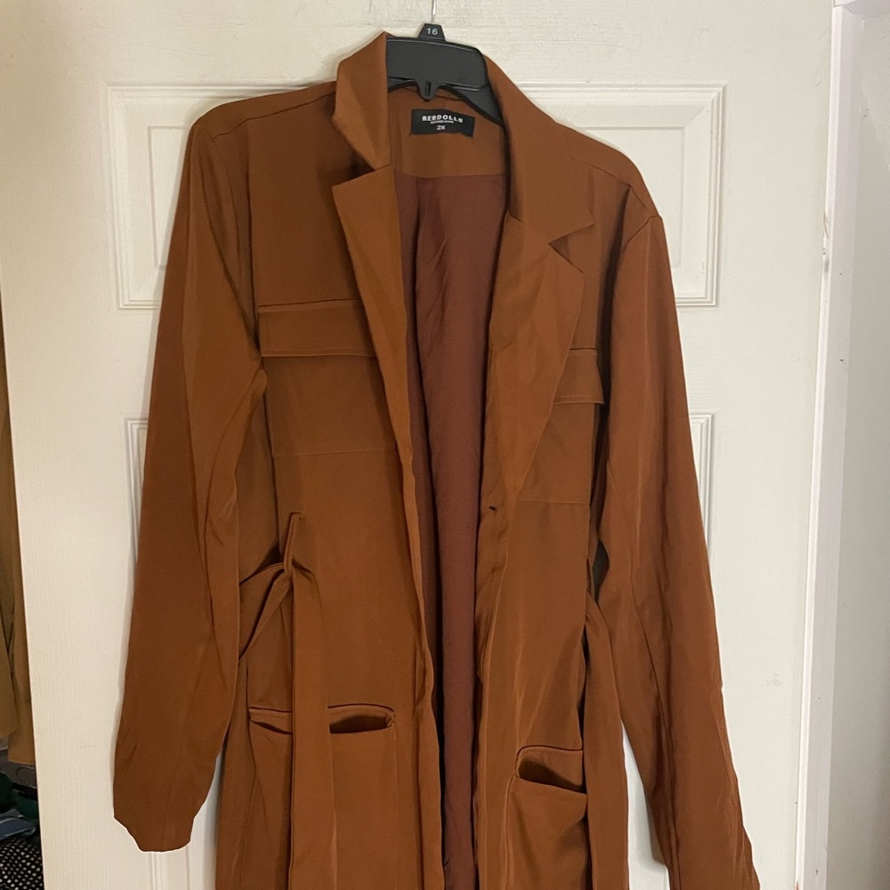 Blazer with belt